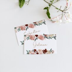 flat placecards