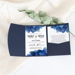 blue pocketfold