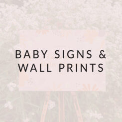 Baby Keepsake Prints