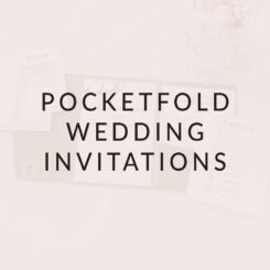 Pocketfold Wedding Invitations