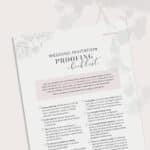 Wedding Invitation Proofing Checklist