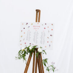 sign board on easel