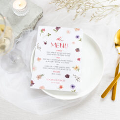 Menu Cards