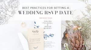 setting a wedding rsvp date