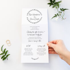 Concertina & Trifold Wedding Invitations